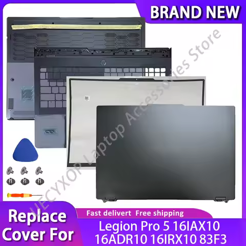 2025 Model Laptop Housing Legion Pro 5 16IAX10 16AFR10 16ADR10 16IRX10 83F3 LCD Back Cover Front Bez