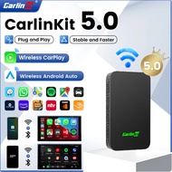 CarlinKit 5.0 2air Mini Wireless Android Auto Wired To Wireless CarPlay Adapter Smart Car Navigation