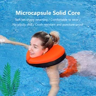 ปลอกคอว่ายน้ำแบบลอยเพื่อรองรับคอนุ่มและใช้งานง่ายแหวนว่ายน้ำพลาสติกสำหรับสระว่ายน้ำปาร์ตี้ปาร์ตี้ชาย
