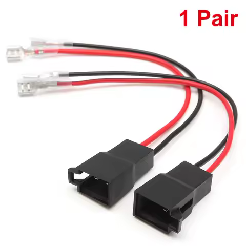 2Pcs 15cm Speaker Cable Adaptor Plug Connectors Sudio Wire Connector For Vauxhall /Renault /Volkswag