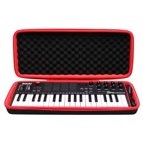 EVA Hard Case for Akai Professional MPK Mini Plus USB MIDI Keyboard Controller Protective Carrying S
