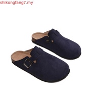 Women's Sandals. Classic Women's Suede Clog Sandals. Modern Women's Boston Suede Leather Sandals