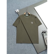 T-shirt Prada/ T-shirt kasual Prada bercetak T-shirt perniagaan T-shirt kecergasan sesuai SSPK