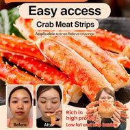 【Whole Leg Premium Strips】Hokkaido King Crab Leg Meat Fresh Frozen Seafood/Ready-to-Cook/King Crab L