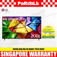 LG 75MRGB86BSA.ATC MICRO RGB EVO 4K SMART TV(75 INCH)(Energy Efficiency Class 4)
