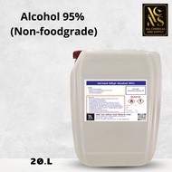 20L.แอลกอฮอล์95%(non-foodgrade)Alcohol 95% (Non-Food Grade) เอทิลแอลกอฮอล์ เอทานอล Ethyl alcohol95%
