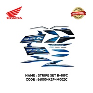 HONDA RSX 150 Stripe Set - Blue Cover Set Sticker 86000-K2P-M00ZC