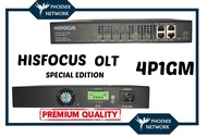 TERBARU/ HiSFOCUS 4P1GM OLT EPON 4P