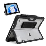 Tablet Integrated Protective Case Shell with Magnetic Pen Holder for Microsoft Surface Pro 9 8 7+7 6