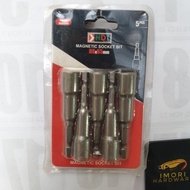 [10 pcs] HDT Magnetic Socket Bit H8 x 65 mm