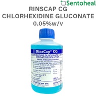 RinsCap CG Chlorhexidine Gluconate 0.05% w/v Irrigation Solution 500ml