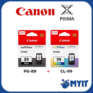 Canon PG-89 and CL-99 Combo Set Black Color Ink Cartridge Original Genuine PG89 CL99 Bundle