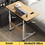 โต๊ะ โต๊ะญี่ปุ่น โต๊ะทำงาน โต๊ะญี่ปุ่นมีล้อ มีชั้นใส่ของ  ทำจากไม้ ขาเหล็กแข็งแรงทนทาน
