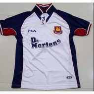 West HAM AWAY RETRO Soccer JERSEY 1999