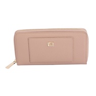 Guy Laroche กระเป๋าสตางค์แบบยาว ซิปรอบ รุ่น MILDLY - สีเบจ