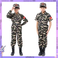 ✳kemeja budak lelaki baju askar kanak kanak baju askar kanak kanak lelaki Peamaran Kanak-Kanak Sesua