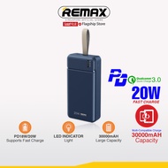 [Remax Energy] RPP-289 Pure Series 30000mAH Large Capacity 20W QC+ PD Fast Charging Power Bank