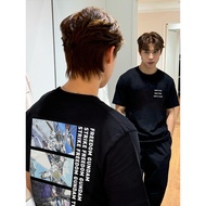 Uno GANDAM Co Branded Printed T-shirt Short Sleeved SEED Mercury Witch