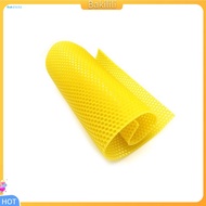{Bakilili}  10Pcs Natural DIY Beeswax Sheets Eco-friendly Beekeeping Equipment Bee Comb Honey Frame 