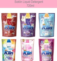 SO Klin SOFTERGENT POWER CLEAN ACTION 720ml - SOKLIN Deterjen Detegent Cair Refill Power Clean Actio