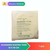 Duoderm extrathin 10cmx10cm convatec / spon luka diabetes/luka jerawat 1lembar