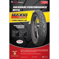 ASPIRA MAXIO TECHNO 80/90-14 BAN TUBELESS MOTOR MATIK MIRIP FDR FACIO