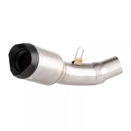 ZX-6R 636 2009-2020 Slip-on Motorcycle Exhaust Muffler With Sticker Laser Down Escape Moto for Kawas