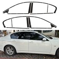 For Infiniti G Series G25 G35 G37 4 door Sedan Window Chrome Delete Blackout ABC Pillars Glossy Blac