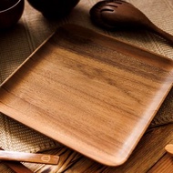 Islandoffer 島嶼製作 相思木正方形高級日式木製甜點盤子托盤