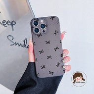 Simple Bowknot Phone Case For Realme 12 12X Pro Plus 10 10T 9 Pro Plus 9i 7 7i Global 5G 4G Clear Fr