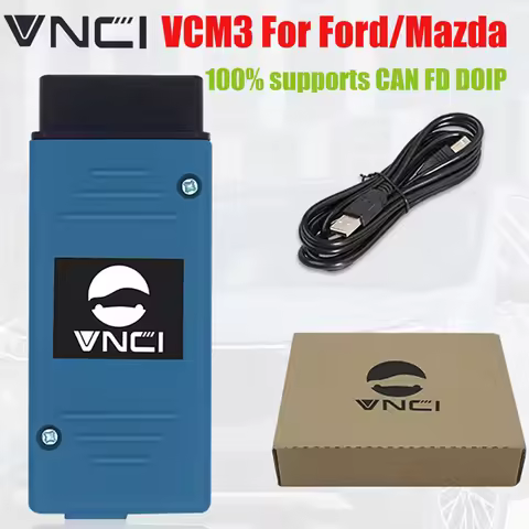 VNCI VCM3 Diagnostic Scanner for New For-d Ma-zda Supports CAN FD DoIP Supports 4 channel CAN BUS