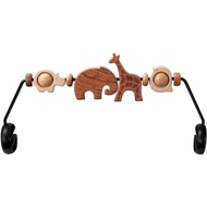 Bar Mainan Bouncer Bayi Kayu Serasi dengan Bouncer Bayi Bjorn, Lampiran Mainan Bouncer Ketat dan Sel