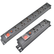 PDU Power Distribution Unit C14 port 1-18 Universal Outlet power Strip Wall socket 16A overload prot