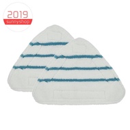 2Pcs Steam Mop Replacement Pads Triangle Washable Cloth Microfiber Steam Mop Pads  Pad Steam Mop Rep