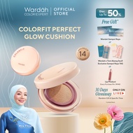 Wardah Colorfit Perfect Glow Cushion SPF40 PA+++|Raya Glow,Ramadhan Beauty Prep, Suci Lebaran, Free 