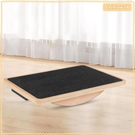 [Tachiuwa] Wobble Balance Board Core Training Stability Board Rocker Board Portable Wobble