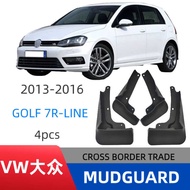Suitable for 14-18 Volkswagen Golf 7RLine Golf7rline Foreign Trade Car Mudguard Accessories