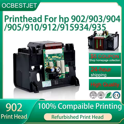 For Hp 912 910 915 902 905 934 935 Printhead Print Head For OfficeJet Pro 8012 8013 6950 6960 6962 6