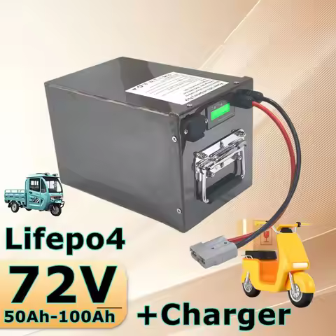 72V 40ah 60ah 80ah 100ah 120ah 150ah 180ah lifepo4 lithium battery BMS for scooter Inverter EV bike