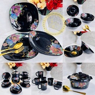 ✨FULL SET✨ KAURI | OPAL 🇲🇾 Plate / Bowl / Teapot / Mug / Cup Giacomo Opal Glassware Opal Dinner Set 