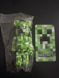 Bearbrick BE@RBRICK 100% Minecraft Creeper