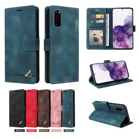 Galaxy S20 Plus Case Wallet Card Slot Holder Magnetic Flip Leather Case For Samsung Galaxy S20 Ultra
