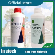 SONS21 New House Cleaning Value Pack - Cement Remover & Multipurpose Cleaner (1L)