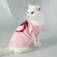 Baju Raya kucing strawberry bear pet dress dog clothes pet shirt 草莓熊宠物衣猫猫狗狗衣服裙子