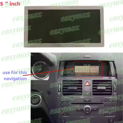 Navigation Screen LCD Display for 2008-2011 Mercedes-Benz C Class C300 W204 Information in A20482042