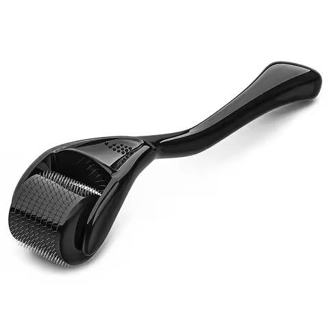 1Pcs Microneedle Roller For Face Beard Roller Microneedling Roller Beard Care Kit Hair Care Beard Ca