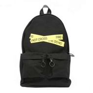 Off-White 黑色帆布背包
