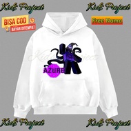 Killers Azure Forsaken Roblox New Character Kids Hoodie