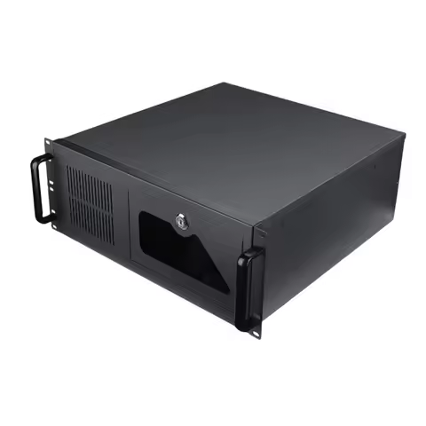 4U industrial control industrial chassis 610 server chassis 7 slots 19 inch rack type