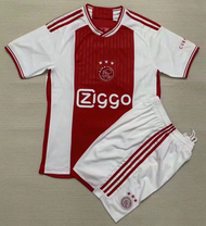 23-24 Ajax บ้านแขนสั้นกีฬาชุดเสื้อเจอร์ซี่สำหรับฟุตบอล Kaus Sepak Bola เสื้อแข่งฟุตบอล